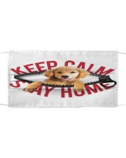 Golden Retriever-Mask-Stay Home Cloth face mask front