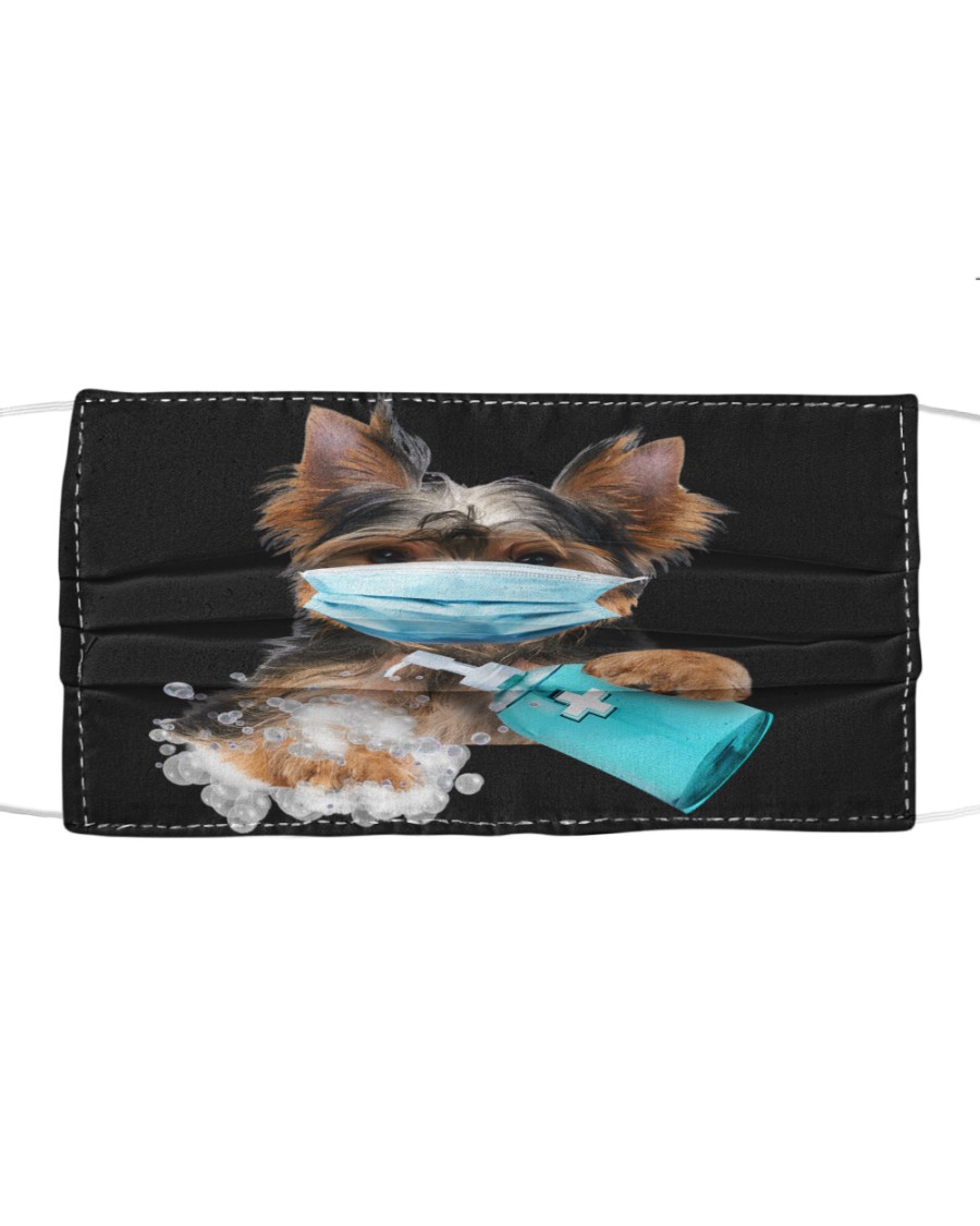 Yorkshire Terrier-Face Mask-Wash Cloth face mask