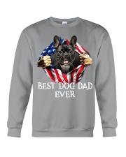 French Bulldog-02-Dog Flag-Dad Crewneck Sweatshirt tile