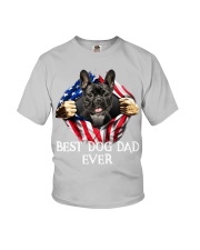 French Bulldog-02-Dog Flag-Dad Youth T-Shirt tile
