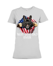 French Bulldog-02-Dog Flag-Dad Premium Fit Ladies Tee tile