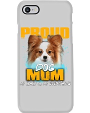 Papillon 2-Proud Dog Mom Phone Case tile