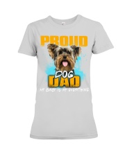 Yorkshire Terrier-Proud Dog Dad Premium Fit Ladies Tee tile