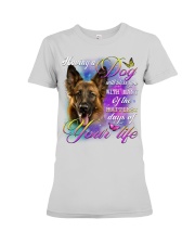 German Shepherd-Bless You Premium Fit Ladies Tee tile