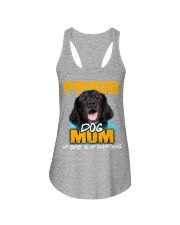 Flat Coated Retriever-Proud Dog Mom Ladies Flowy Tank tile