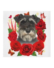 Miniature Schnauzer-Face Mask-Rose Cloth face mask aos-face-mask-coverlet-lifestyle-front-02