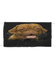 Dogue De Bordeaux-Hole Crack Cloth face mask front