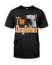 Bull Terrier-The Dogfather-02 Classic T-Shirt front