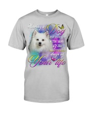 American Eskimo-Bless You Classic T-Shirt tile