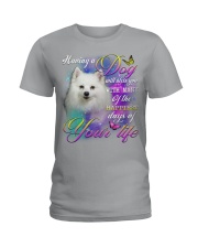 American Eskimo-Bless You Ladies T-Shirt tile