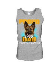 German Shepherd-Proud Dog Dad Unisex Tank tile
