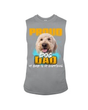 Goldendoodle-Proud Dog Dad Sleeveless Tee tile