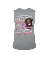 Labrador-Chocolate-DS962 Sleeveless Tee tile