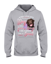 Labrador-Chocolate-DS962 Hooded Sweatshirt tile