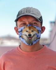 Shiba Inu-Blue Mask Cloth face mask aos-face-mask-lifestyle-06