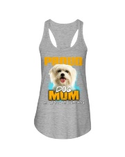 Maltese-Proud Dog Mom Ladies Flowy Tank tile