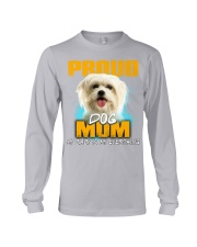 Maltese-Proud Dog Mom Long Sleeve Tee tile
