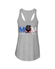 Labrador-Mom USA Ladies Flowy Tank tile