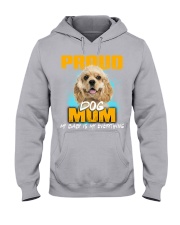 American Cocker Spaniel-Proud Dog Mom Hooded Sweatshirt tile