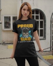 Miniature Schnauzer-Proud Dog Dad Classic T-Shirt apparel-classic-tshirt-lifestyle-19