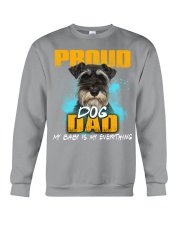 Miniature Schnauzer-Proud Dog Dad Crewneck Sweatshirt tile