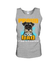 Miniature Schnauzer-Proud Dog Dad Unisex Tank tile