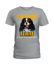 Cavalier King Charles Spaniel-Proud Dog Dad Ladies T-Shirt tile