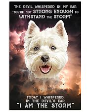 West Highland White Terrier - Storm 24x36 Poster front