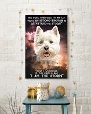 West Highland White Terrier - Storm 24x36 Poster lifestyle-holiday-poster-3