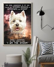 West Highland White Terrier - Storm 24x36 Poster lifestyle-poster-1