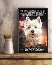 West Highland White Terrier - Storm 24x36 Poster lifestyle-poster-3