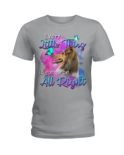 Shetland Sheepdog-Little Thing Ladies T-Shirt tile