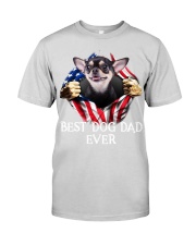 Chihuahua-Dog Flag-Dad Premium Fit Mens Tee tile