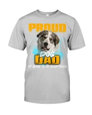 Great Pyrenees-Proud Dog Dad Classic T-Shirt tile