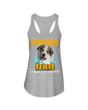 Great Pyrenees-Proud Dog Dad Ladies Flowy Tank tile