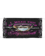 Yorkshire Terrier-My Mouth Cloth face mask front