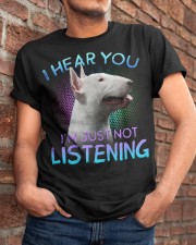 Bull Terrier-I Hear You 02 Classic T-Shirt apparel-classic-tshirt-lifestyle-26