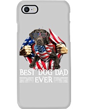 Labrador-Black-Dog Dad Flag Phone Case tile
