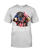 Labrador-Black-Dog Dad Flag Premium Fit Mens Tee tile