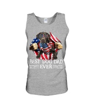 Labrador-Black-Dog Dad Flag Unisex Tank tile