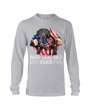 Labrador-Black-Dog Dad Flag Long Sleeve Tee tile