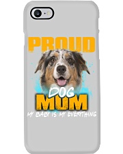 Australian Shepherd-Proud Dog Mom Phone Case tile