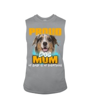 Australian Shepherd-Proud Dog Mom Sleeveless Tee tile