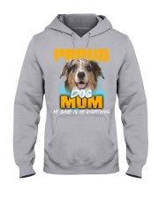 Australian Shepherd-Proud Dog Mom Hooded Sweatshirt tile