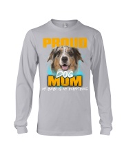 Australian Shepherd-Proud Dog Mom Long Sleeve Tee tile