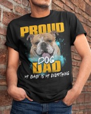 English Bulldog-Proud Dog Dad Classic T-Shirt apparel-classic-tshirt-lifestyle-26
