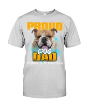 English Bulldog-Proud Dog Dad Premium Fit Mens Tee tile