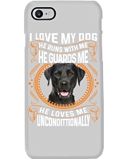 Labrador-Uncondittionally Phone Case tile