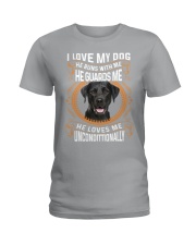 Labrador-Uncondittionally Ladies T-Shirt tile