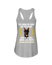 Doberman-My Story Ladies Flowy Tank tile